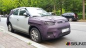 2018 SsangYong Tivoli (facelift) front three quarters spy shot