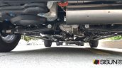 2018 SsangYong Tivoli (facelift) underbody spy shot