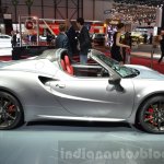 Alfa Romeo 4C Spider side at the 2016 Geneva Motor Show