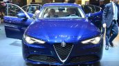 Alfa Romeo Giulia front at the 2016 Geneva Motor Show Live