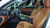 Alfa Romeo Giulia front cabin at the 2016 Geneva Motor Show Live