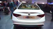 Alfa Romeo Giulia rear at the 2016 Geneva Motor Show Live