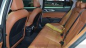 Alfa Romeo Giulia rear cabin at the 2016 Geneva Motor Show Live