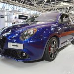 Alfa Romeo Mito Veloce front three quarters at 2016 Bologna Motor Show