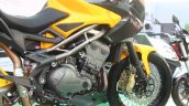 DSK Benelli Trek At India Bike Week 2015 Rear Wheel Engine