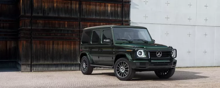 Mercedes G Wagon Front Quarter