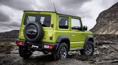 Suzuki Jimny Green Rear Three Quarters